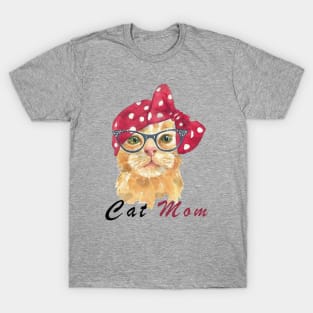 Best cat mom ever T-Shirt